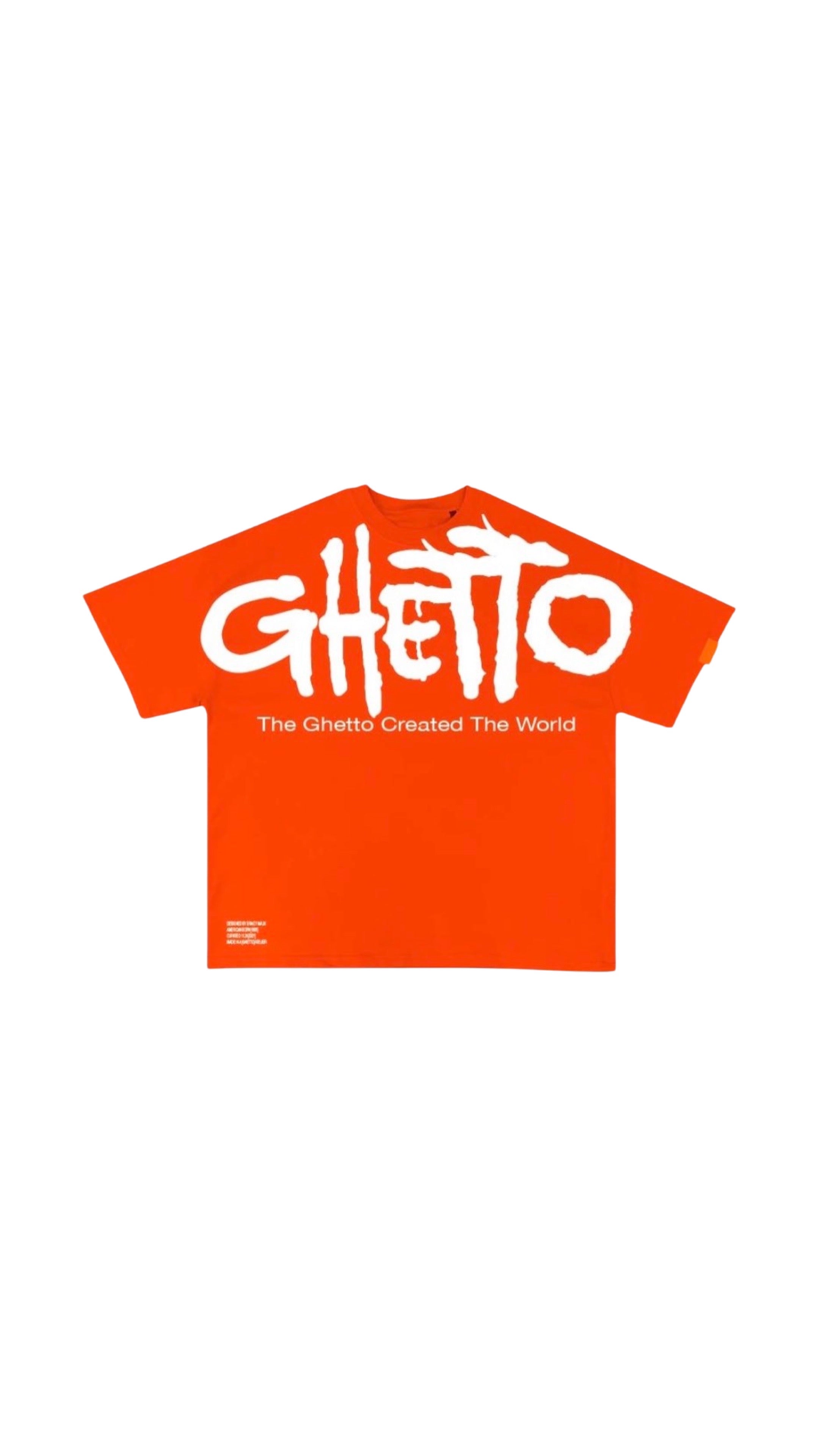 A Little Ghetto Hoodie (Neon Orange)