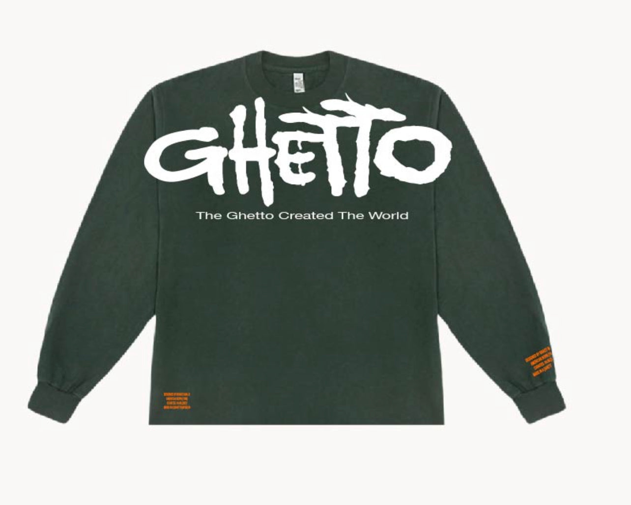 [GHETTO]ESSENTIALS LONG SLEEVE IVY