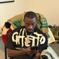 [GHETTO]ESSENTIALS TEE Black