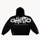 [GHETTO]ESSENTIALS HOODIE BLACK