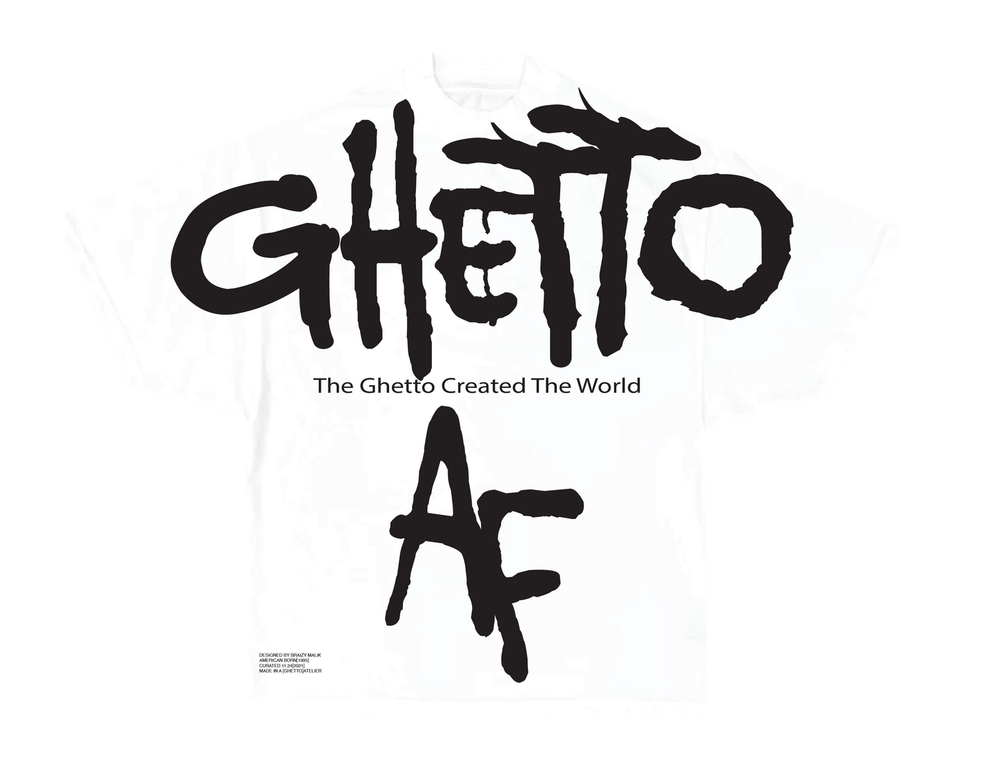 [GHETTO ARE FREE] TEE