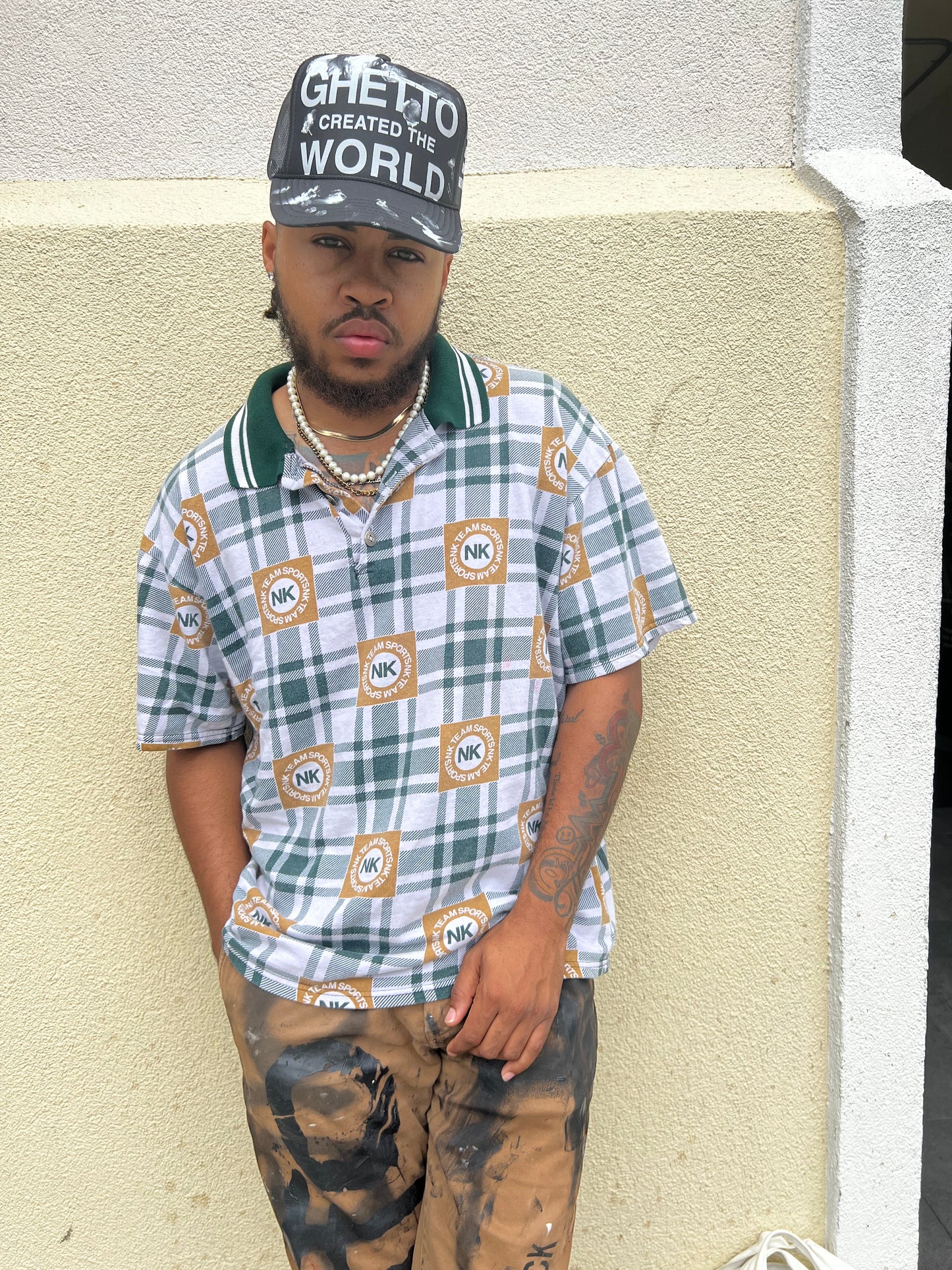 [GHETTO CREATED THE WORLD] TRUCKER (BLACK)