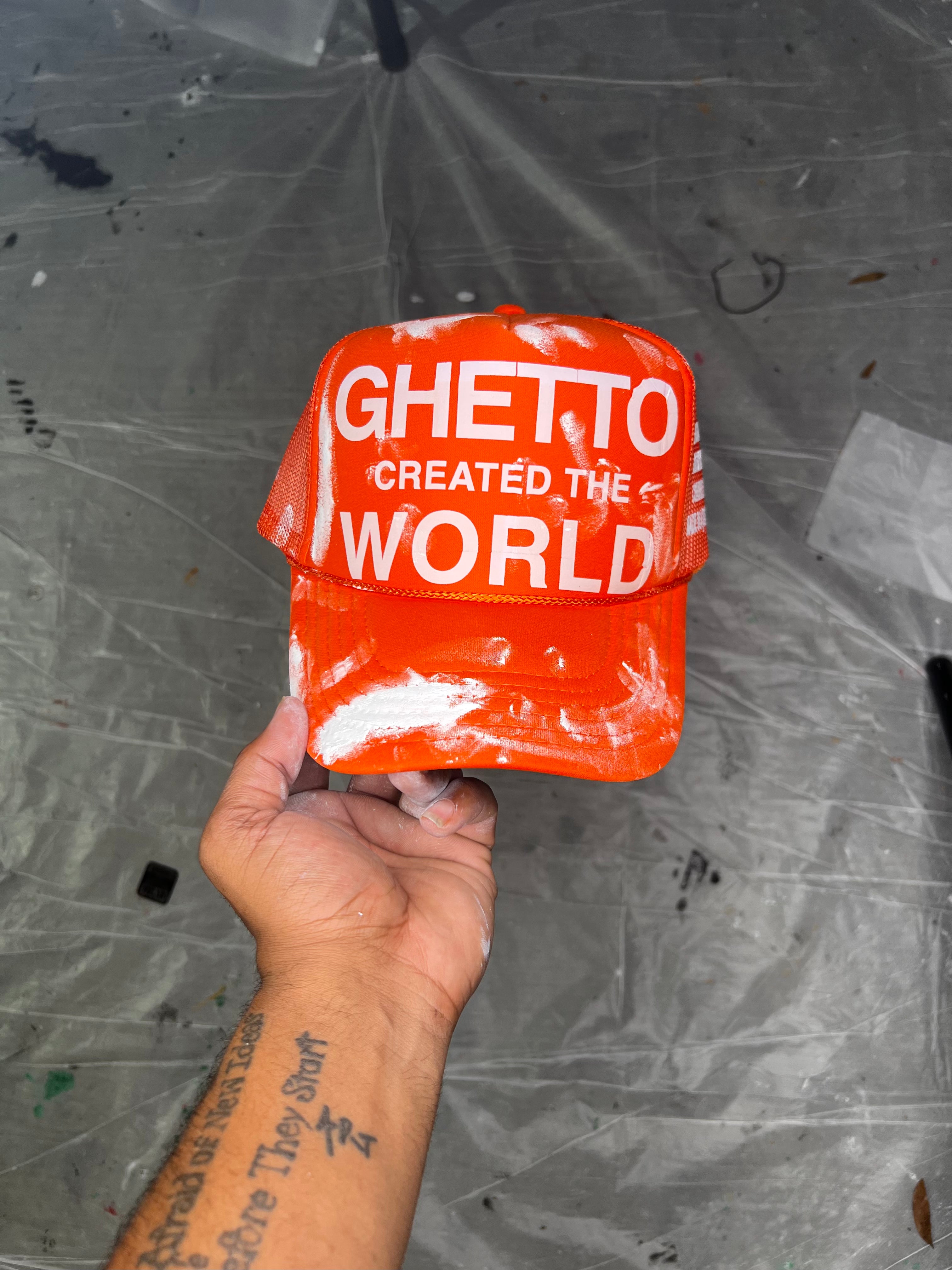 [GHETTO CREATED THE WORLD] TRUCKER (FAMU ORANGE)