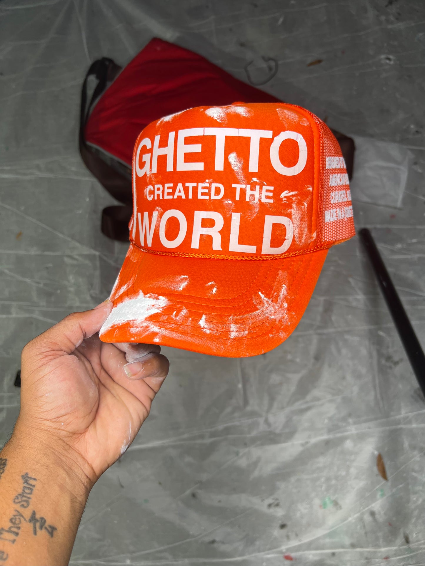 [GHETTO CREATED THE WORLD] TRUCKER (FAMU ORANGE)