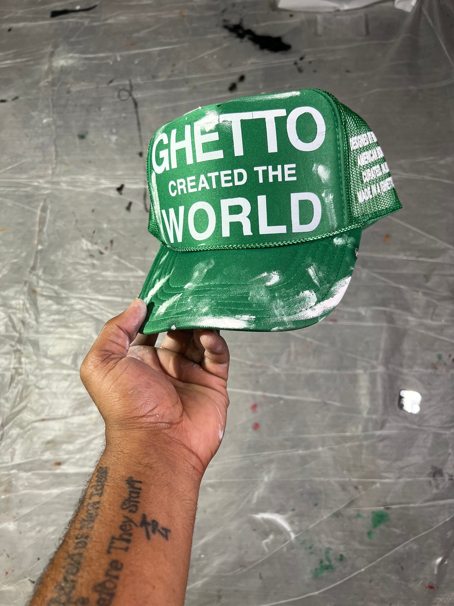 [GHETTO CREATED THE WORLD] TRUCKER (RATTLER GREEN)