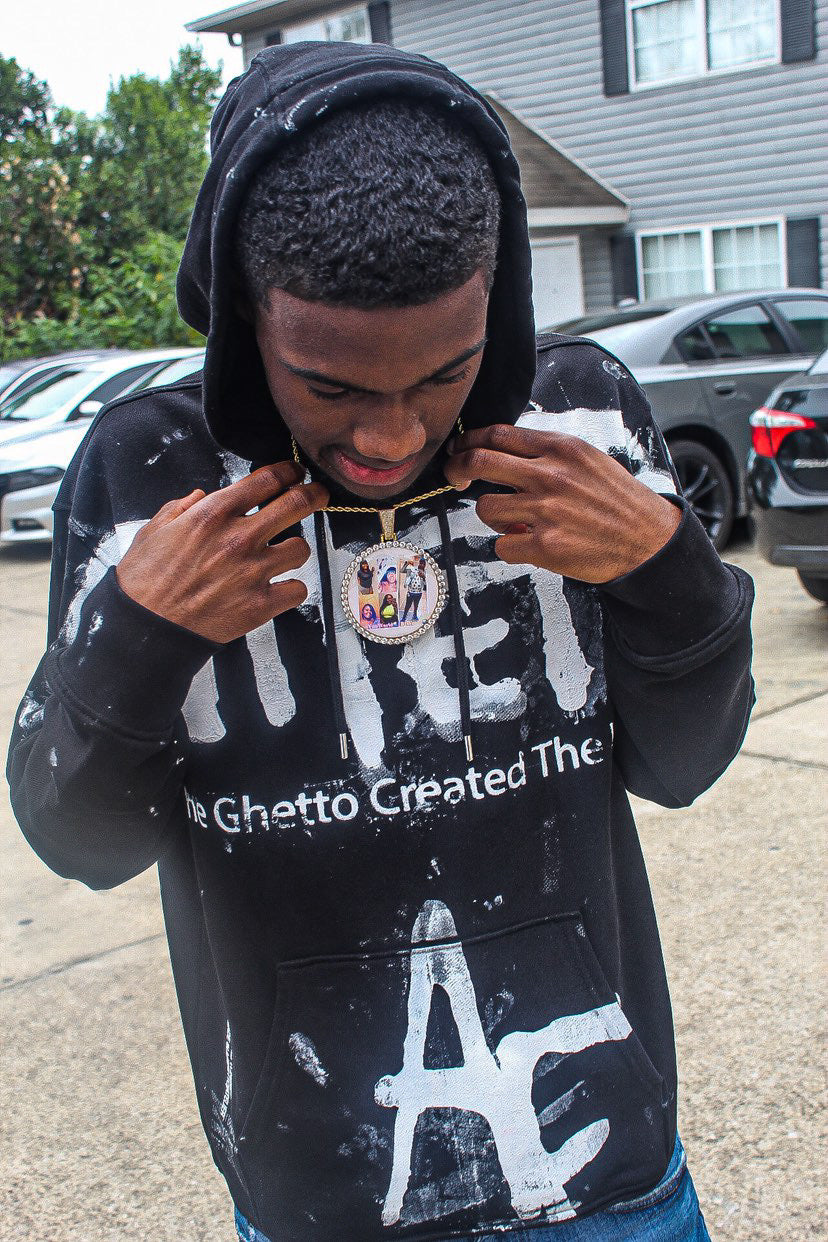 [GHETTO ARE FREE] HOODIE