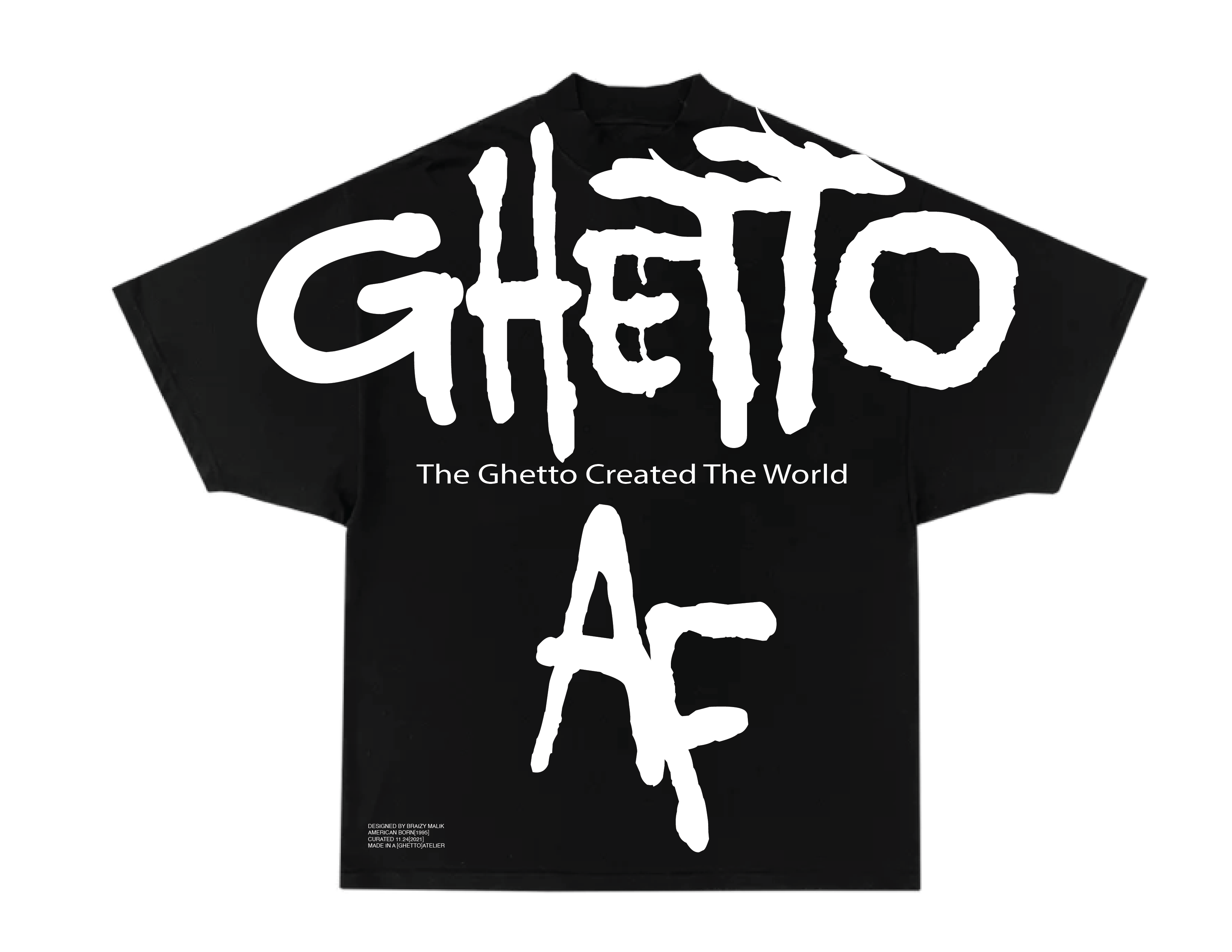 [GHETTO ARE FREE] TEE