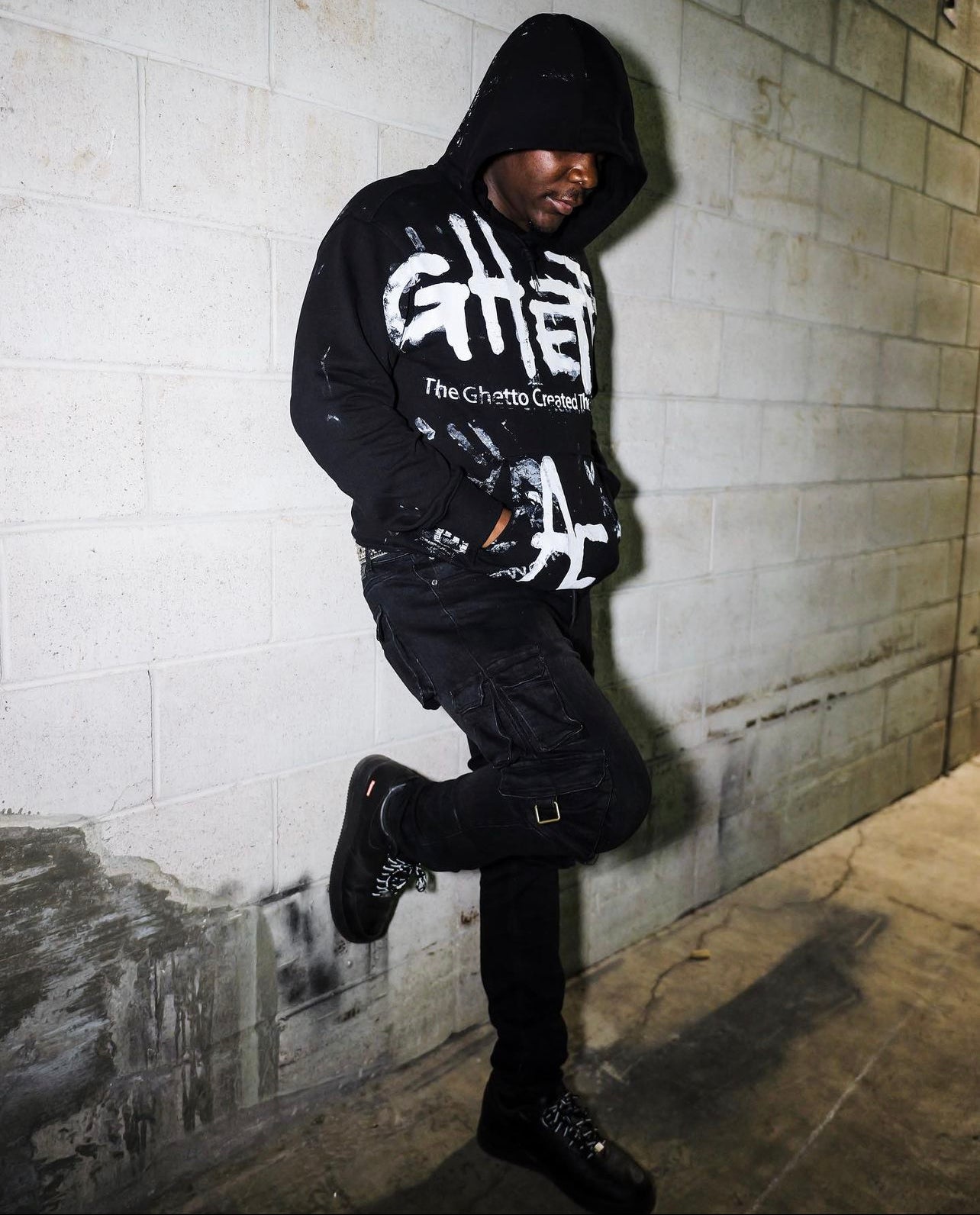 [GHETTO ARE FREE] HOODIE