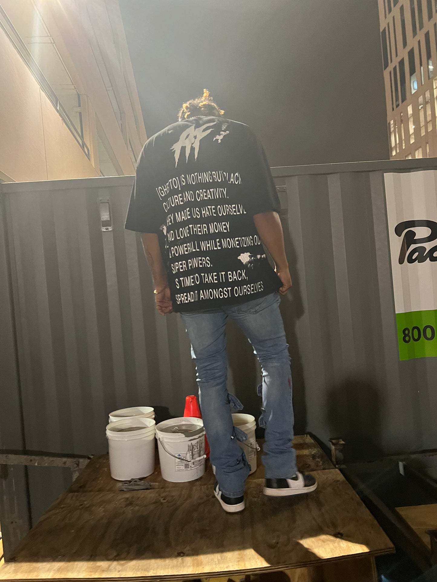 [GHETTO ARE FREE] TEE