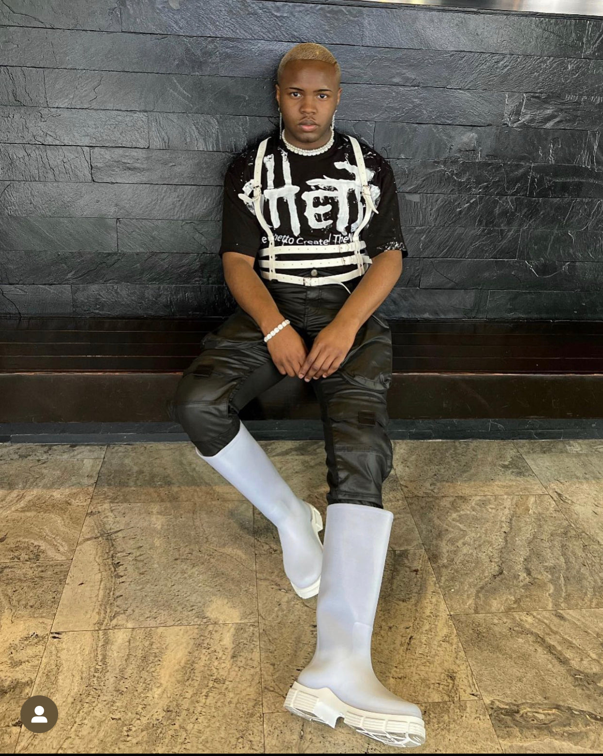 [GHETTO ARE FREE] TEE